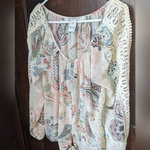 American rag paisley shirt